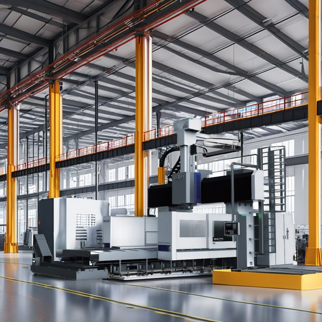 Machine Tool GMC Gantry CNC Boring and Milling Machine GMC2040RV