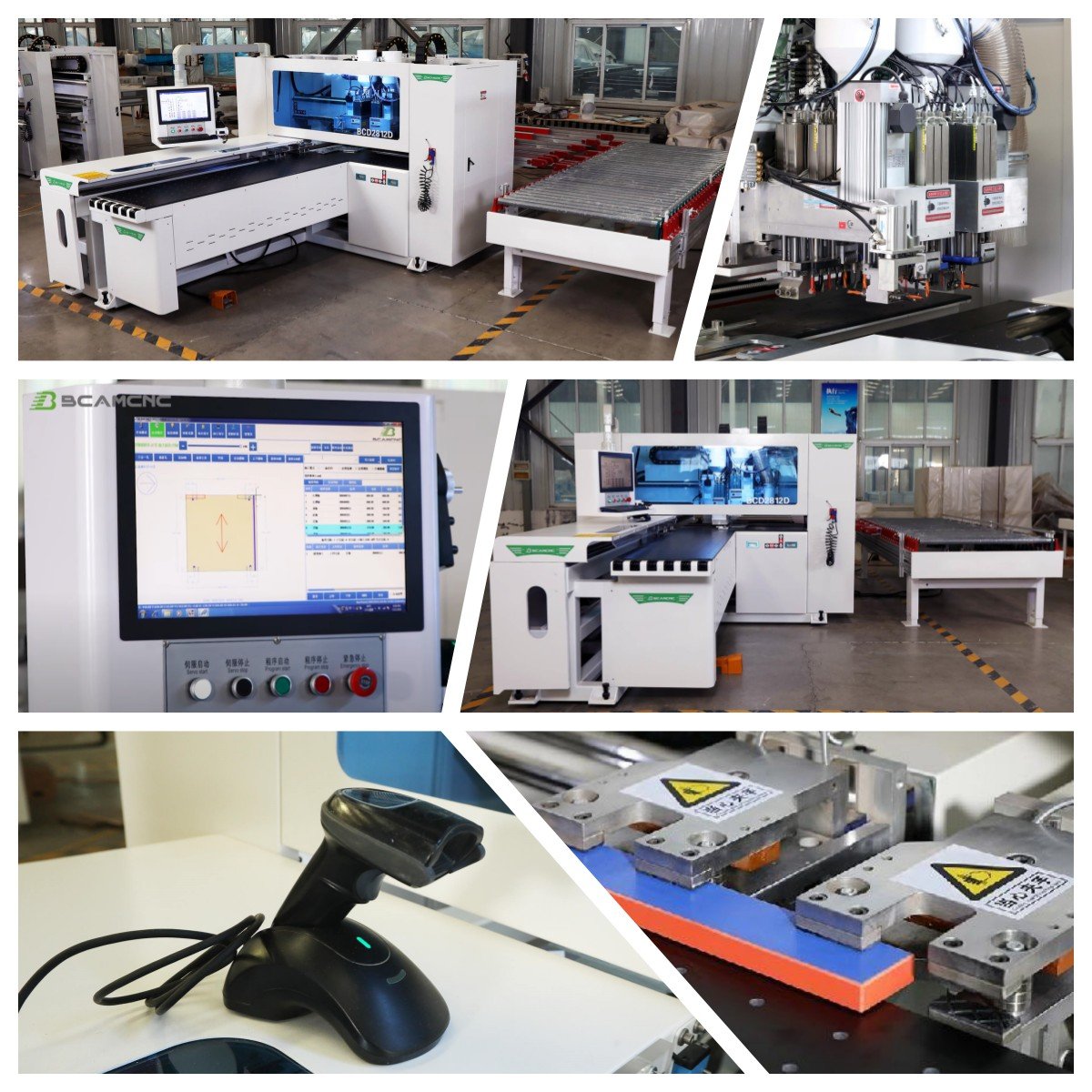 2024 New All Automatic Woodworking Tool cnc six sides drilling machines door hole drilling machine for cabinet