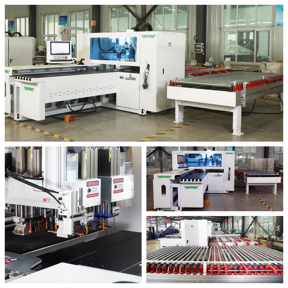 2024 New All Automatic Woodworking Tool cnc six sides drilling machines door hole drilling machine for cabinet