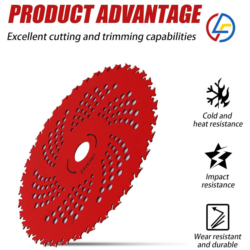 Lawn mower blade gear mower blade circular saw blade grass cutter gardening tools