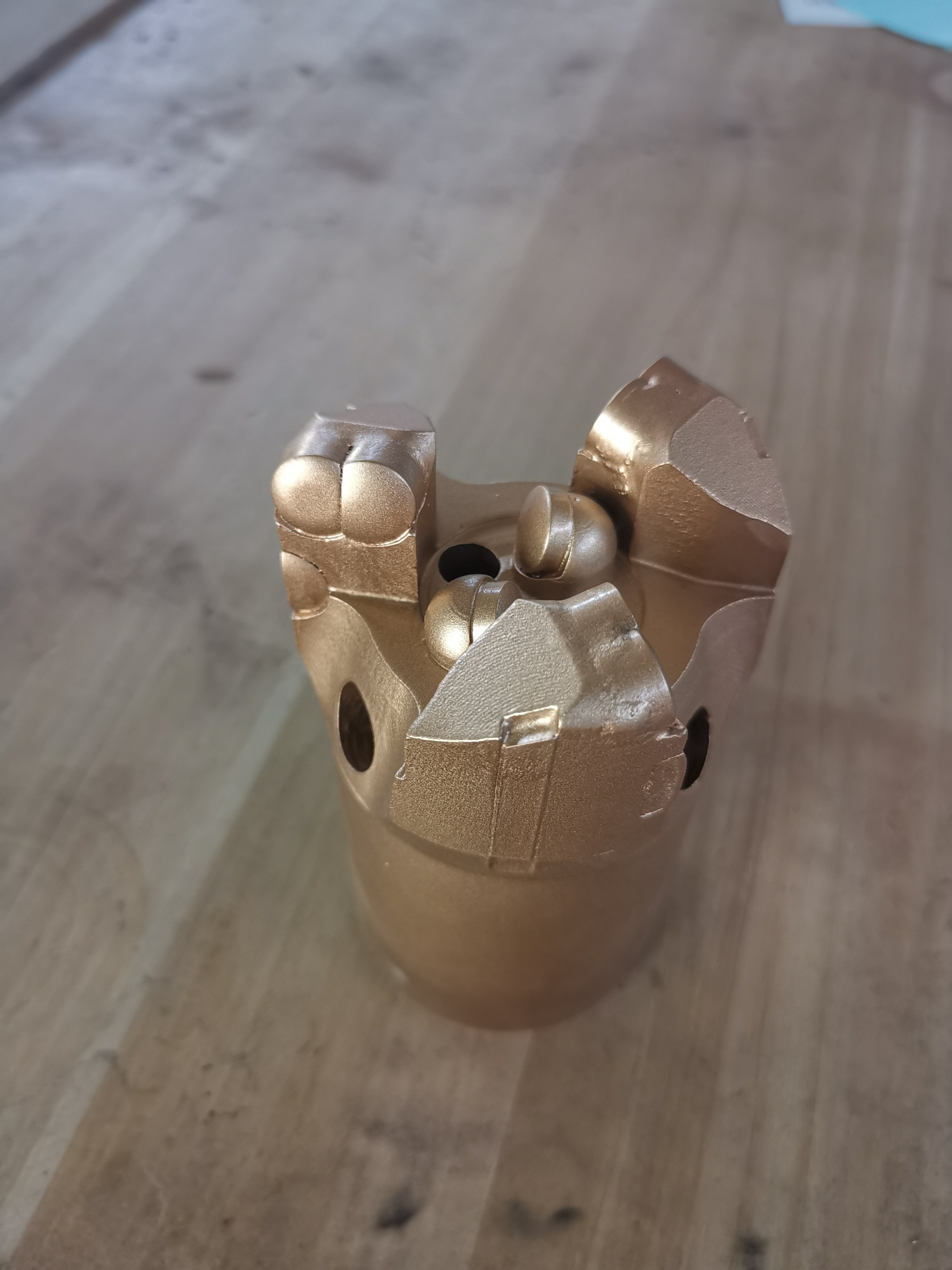 76mm three wings concave PDC bits rock borehole PDC drill bit for well drilling