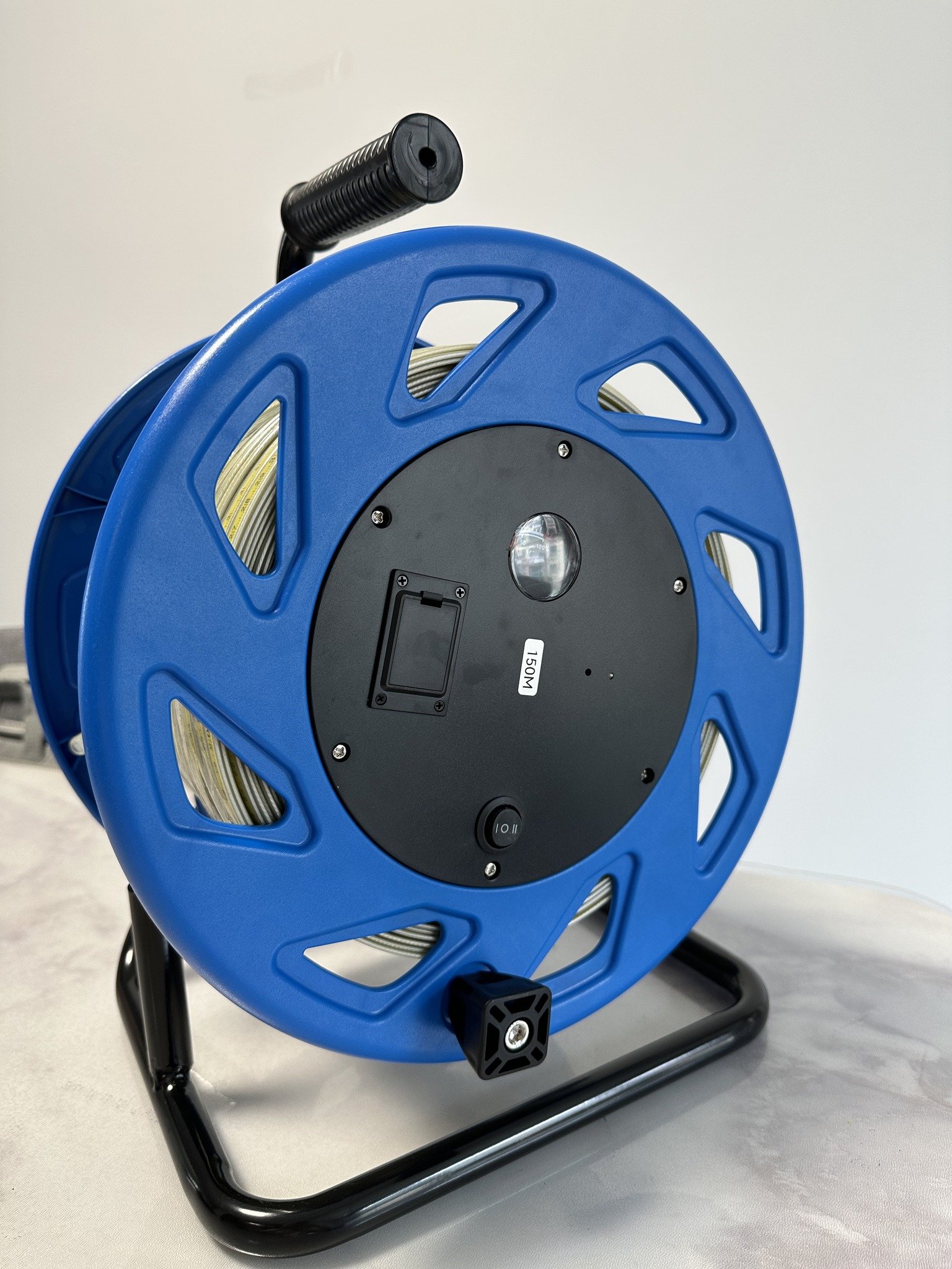 Water Level Gauge Measuring 200m ABS Blue Winch Water Level Meter Borehole Inspection Equipment China Supplier Wholesales Price
