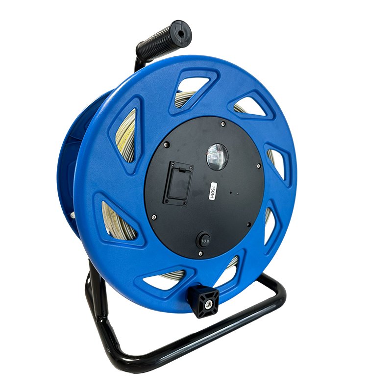 Water Level Gauge Measuring 200m ABS Blue Winch Water Level Meter Borehole Inspection Equipment China Supplier Wholesales Price