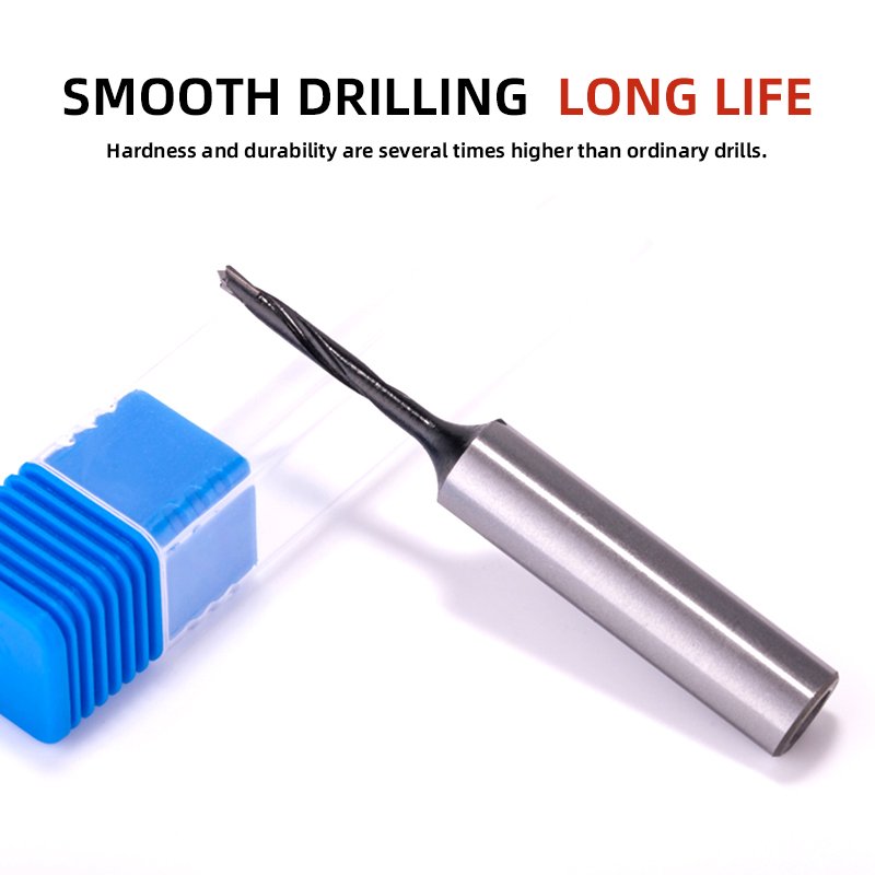 2.5mm~16mm Wood Drill Bits Ultra Fine Carbide Blind Hole 70mm boring bits woodworkingwood drill bits for holes