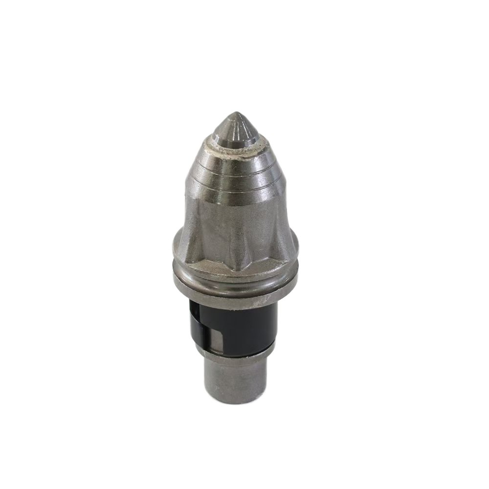 Foundation Round Shank Conical Boring Cutter Pick Boring Bit