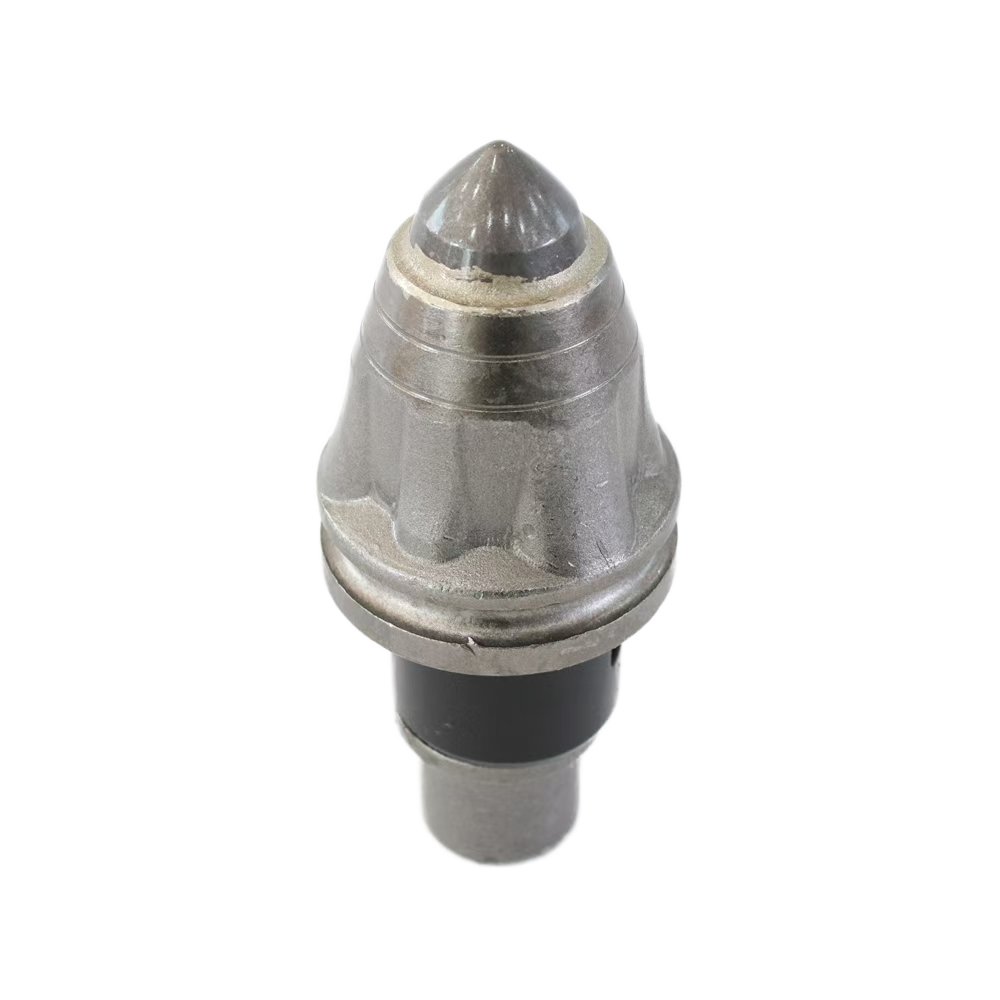 Foundation Round Shank Conical Boring Cutter Pick Boring Bit