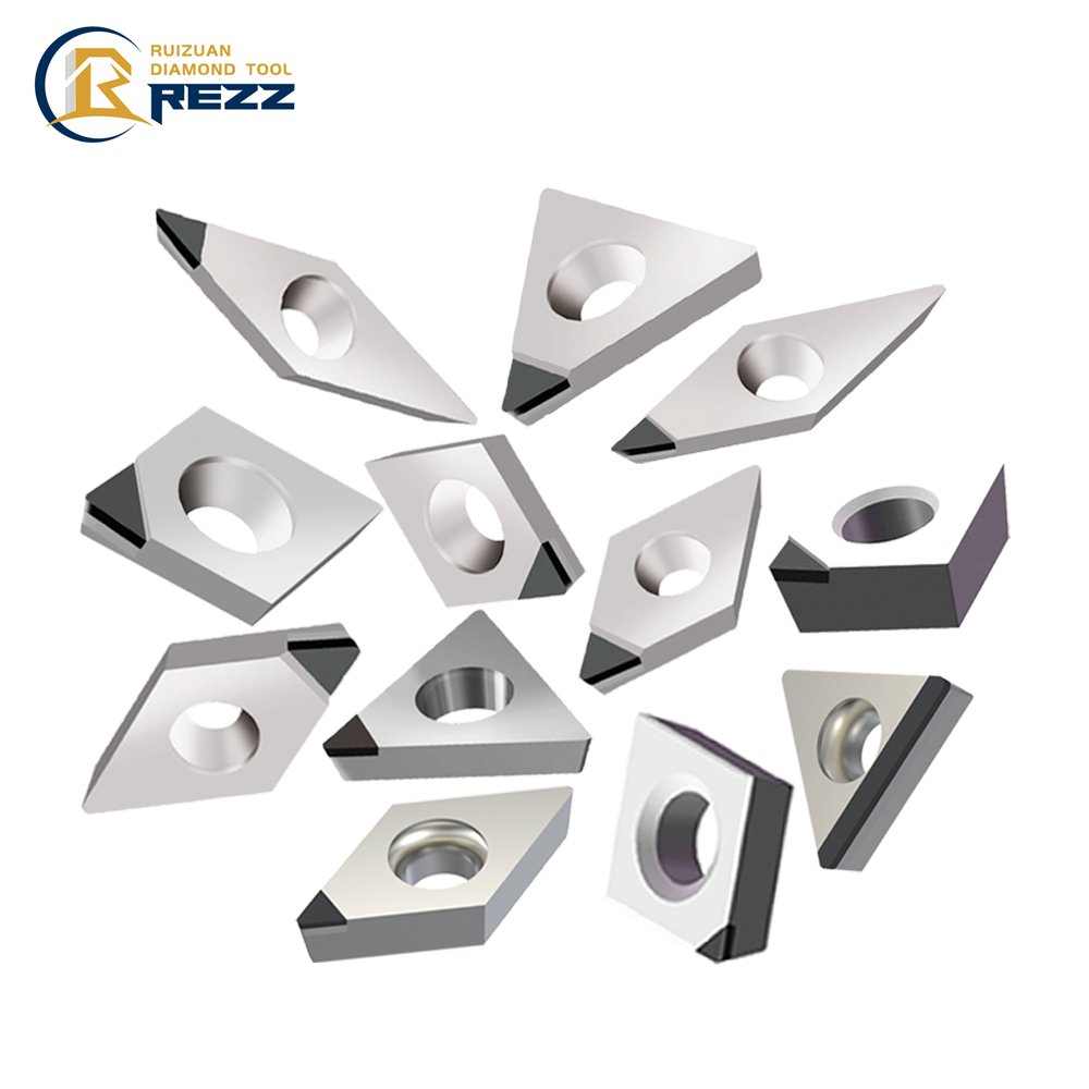 Cnc machine insert Milling tool PCD insert cutting tool pcd diamond cutter Milling inserts lathe tools cutters