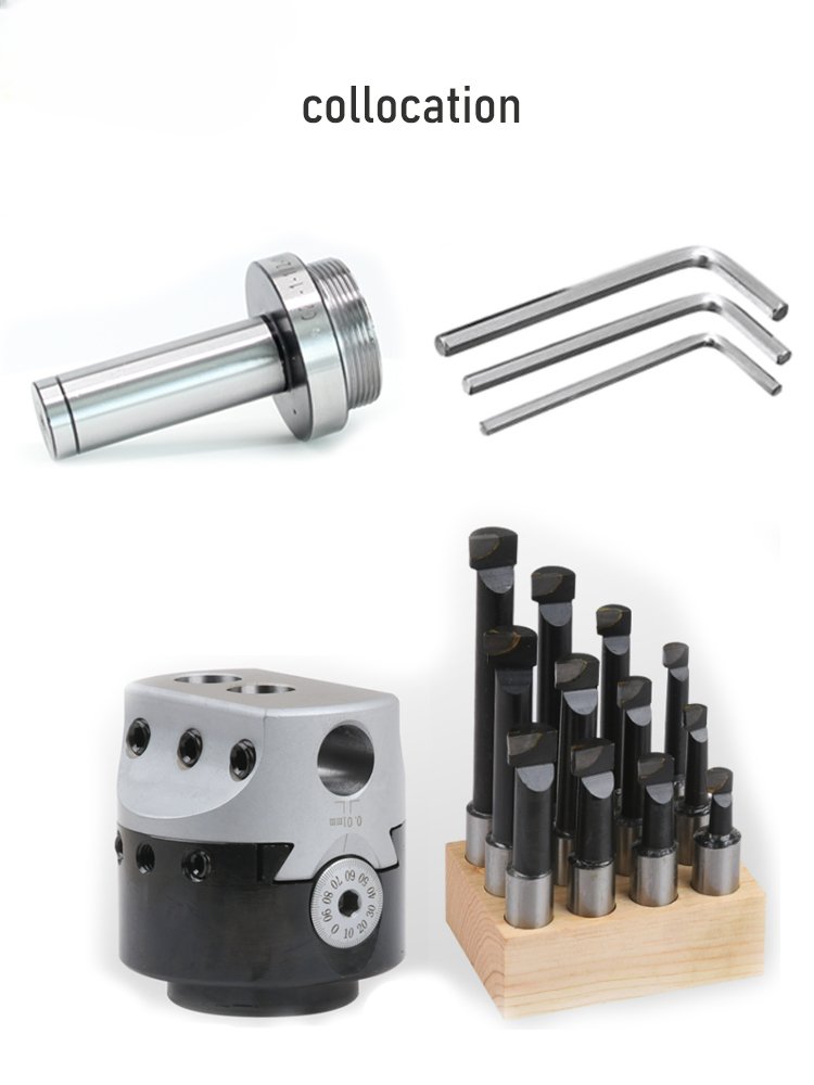 F1 2/3/4 inch 50/75/100mm F1 Type Boring Head 12/18/25mm Lathe Boring Bar Milling Holder For Milling Machine Tools