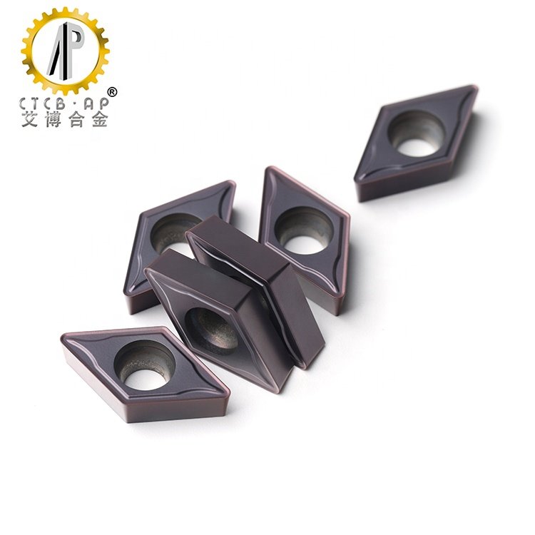 Apple Carbide Tungsten Carbide Cutting Tool DCMT070204 Cutting Tools Manufacturer