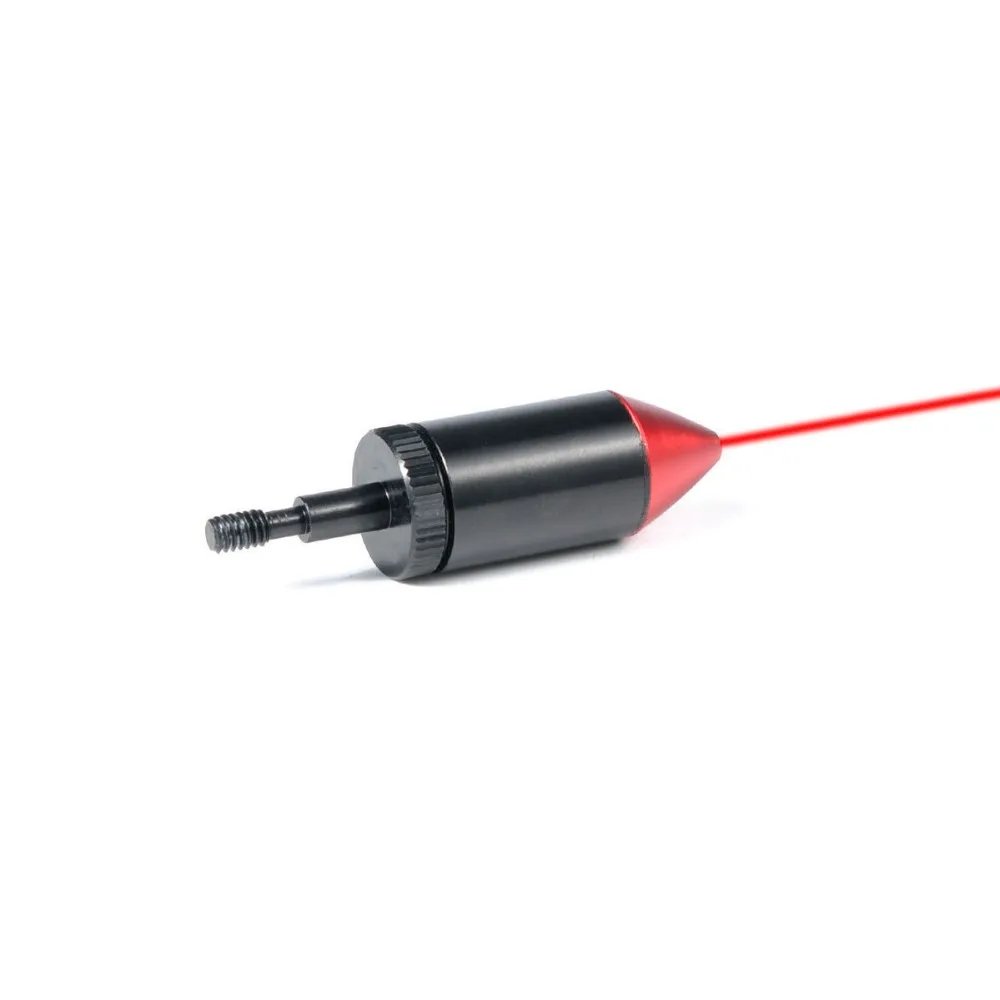 Red Laser Bore Sight Collimator for Archery Arrow, Red Dot Laser Sight Arrow Shape Target Tool for Hunting Compoundbow Crossbow