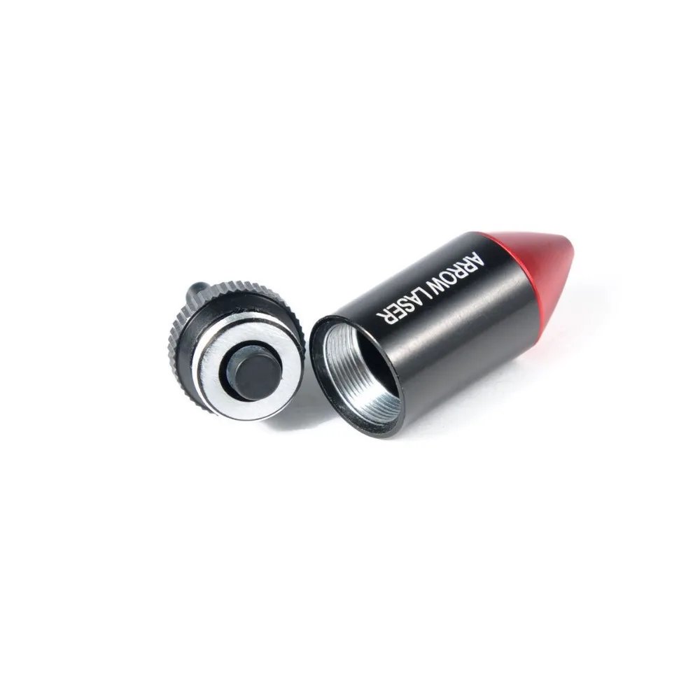 Red Laser Bore Sight Collimator for Archery Arrow, Red Dot Laser Sight Arrow Shape Target Tool for Hunting Compoundbow Crossbow
