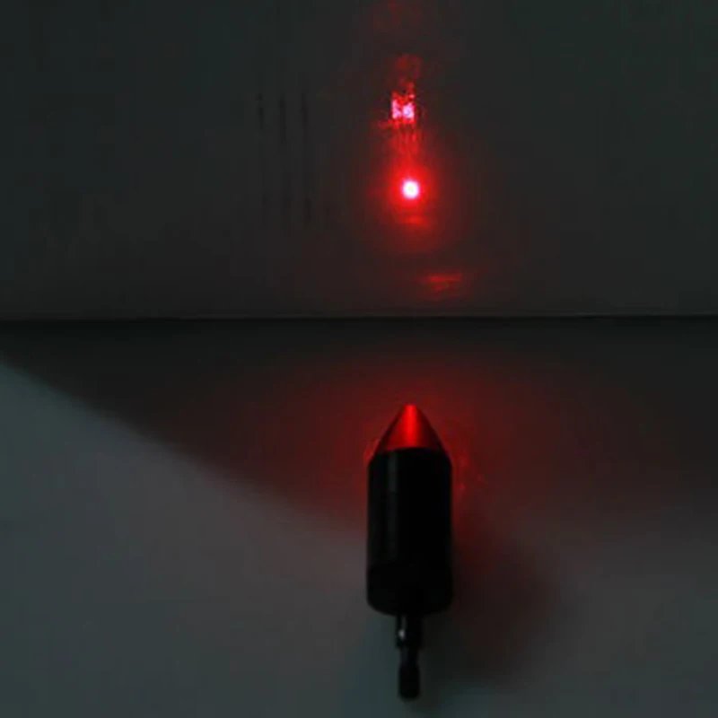 Red Laser Bore Sight Collimator for Archery Arrow, Red Dot Laser Sight Arrow Shape Target Tool for Hunting Compoundbow Crossbow