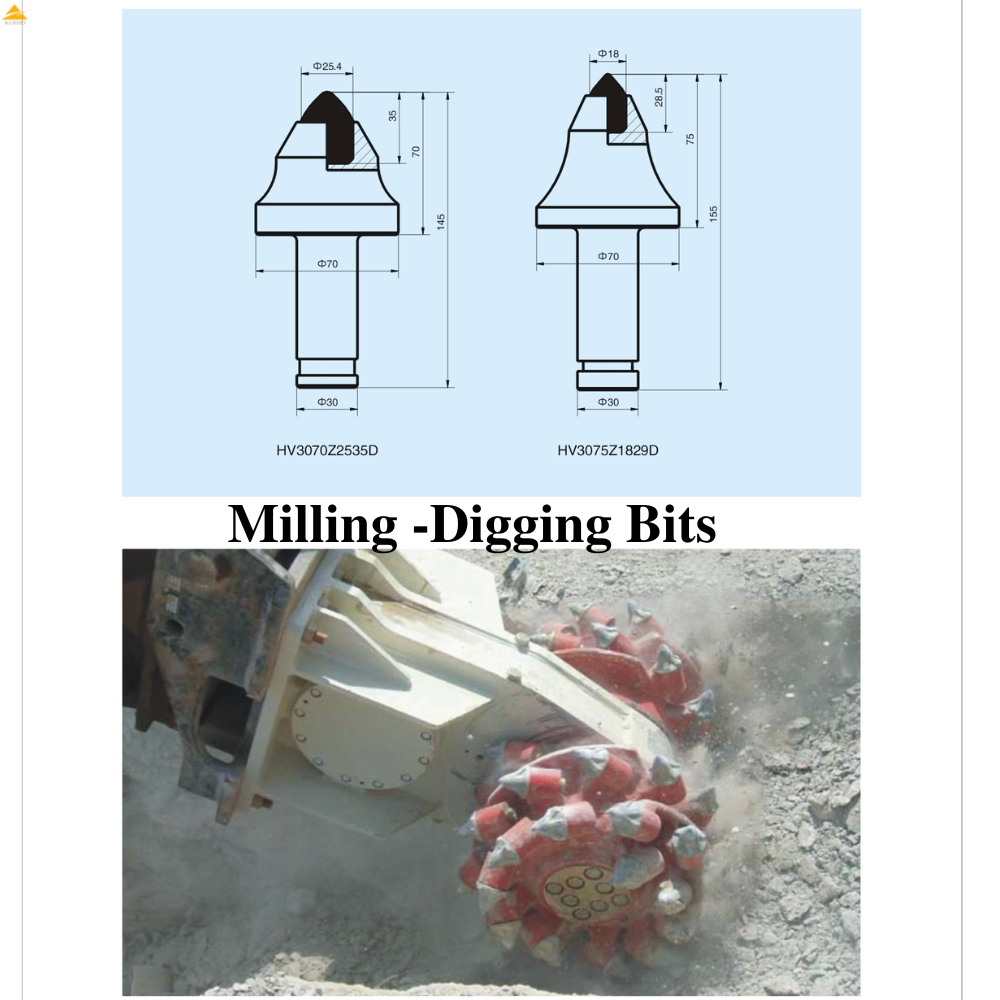 hot sales tunnel boring machine mining parts rock drill bits for mining construction coal drill bit carbide teeth for mining