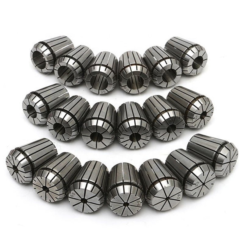 High precision DIN6499B er collet set ER32 18PCS Plastic box collet chuck set