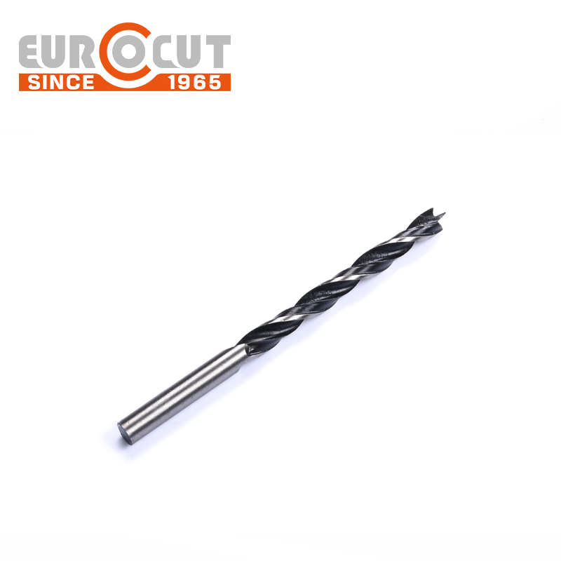 EUROCUT Hardware Worker Tools Brad Point Wood Drill Bit Three Sharp Tips Wood Drill Bit Broca