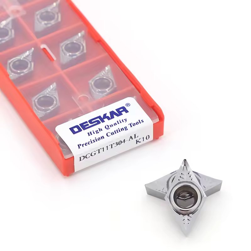 DESKAR DCGT11T304-AL K10 Aluminum and Copper Carbide Inserts Lathe Tools Cutter CNC Turning Tool