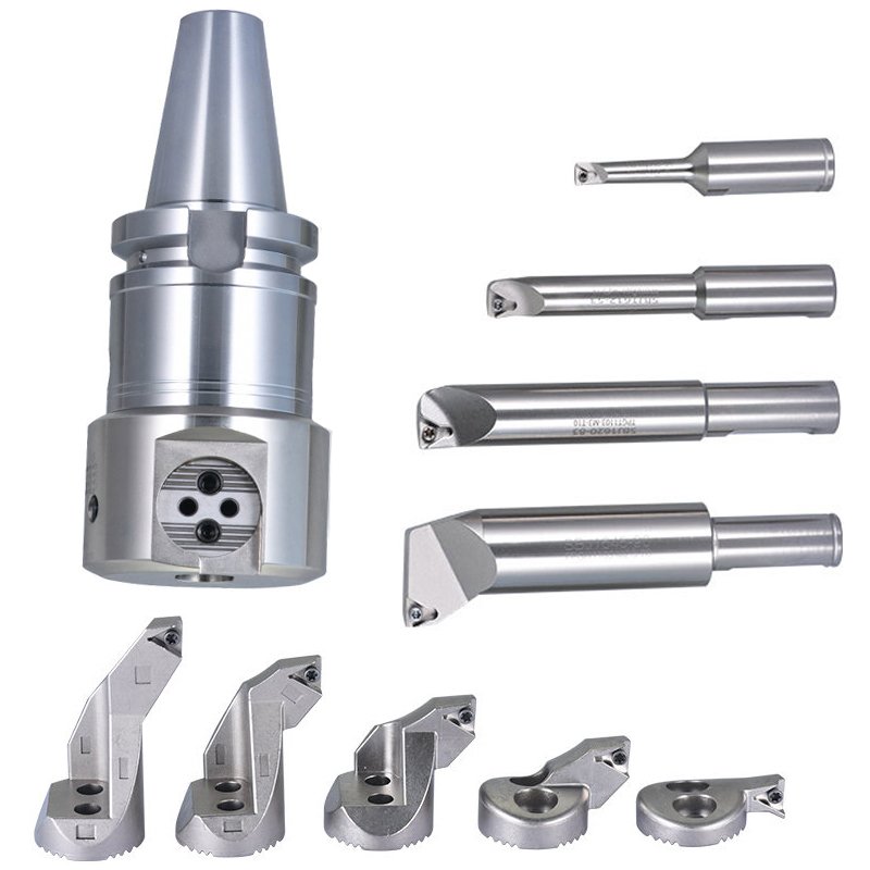 NBH2084s Boring Tool BT40 Fine Boring Head Tune Bore Head Set Precision 0.005mm Carbide Boring Bar For CNC Tools