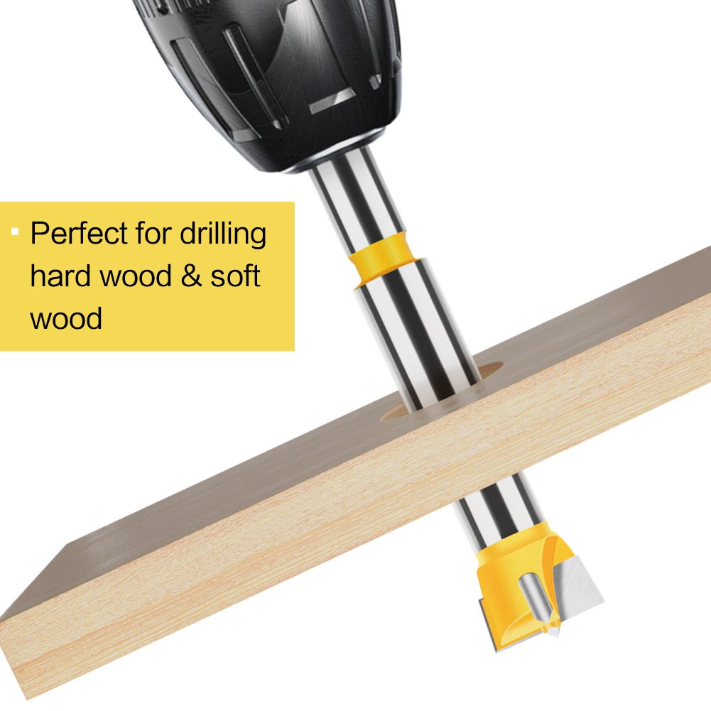 Hinge Boring Bits Drilling Cutting Tool Router Forstner Drill Bit Set for Wood Hole Cutting