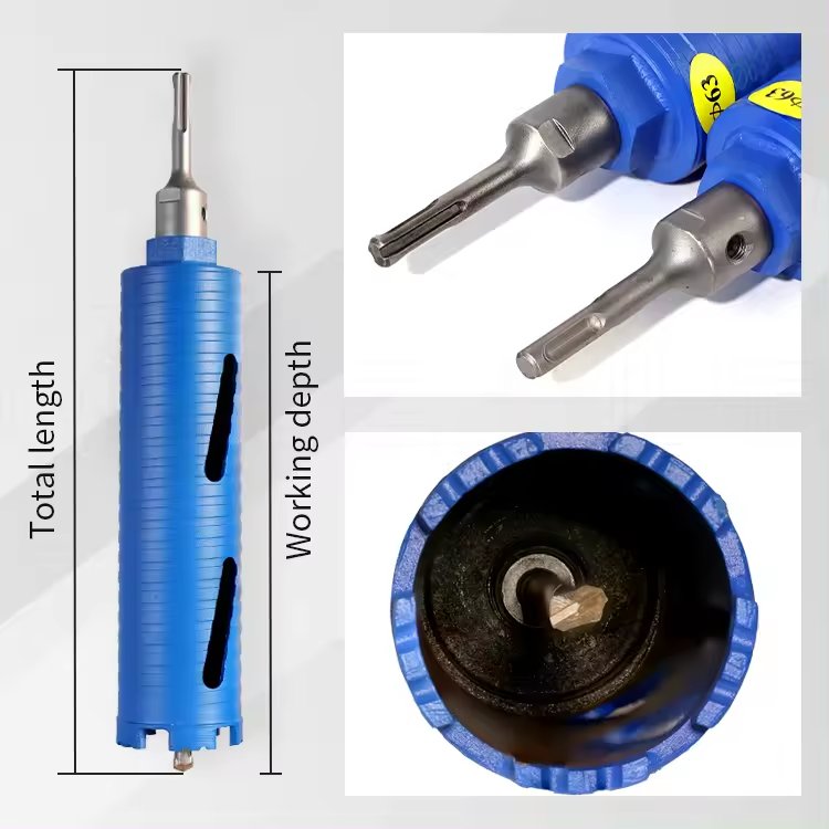 SDS diamond core bit dry concrete core drill bit core