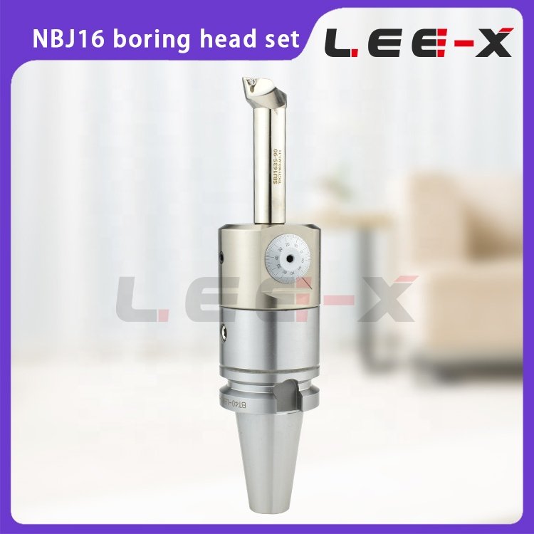 LEE-X NBJ16 fine boring tool set BT30 Adjustable High Precision Boring Head Boring tool holder For Small bore precision boring