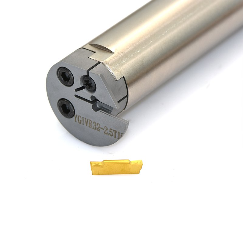 TTIR YGIVR20 25 32 40 50 60 Grooving Turning Tool Holder Interchangeable Head Internal Turning Holder CNC Lathe Cutting Bar