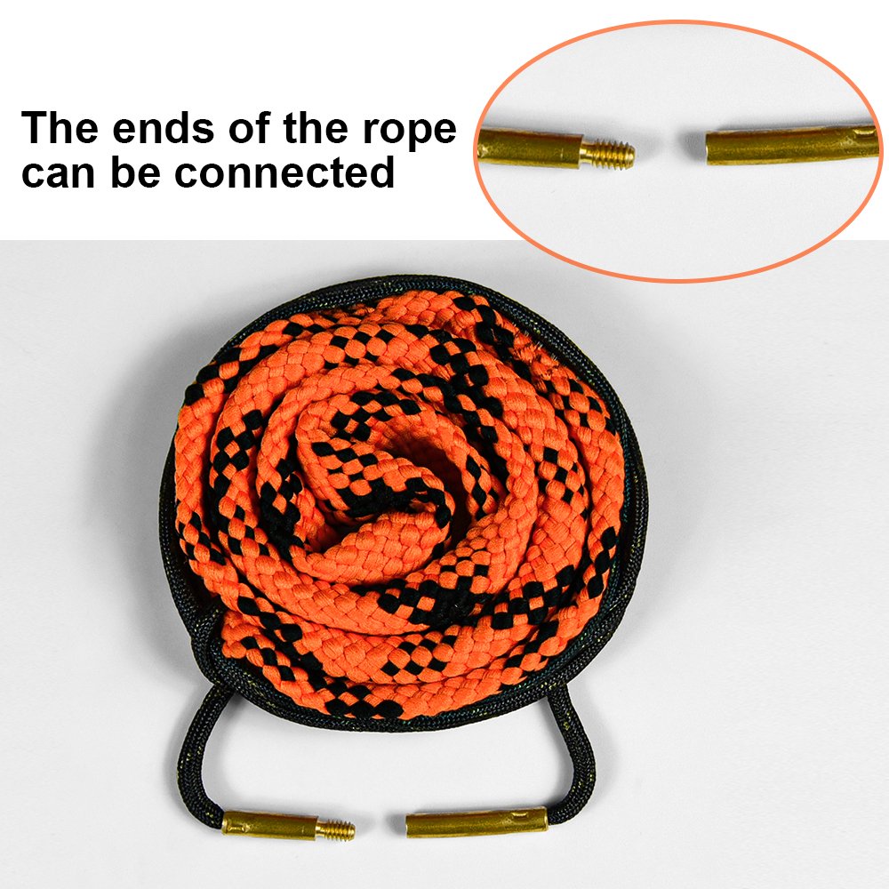 OEM ODM Gun Bore Cleaner Wire Brush Cleaning Tool Gun Snake Rope Brush For All Caliber Gun Cleaning Kit