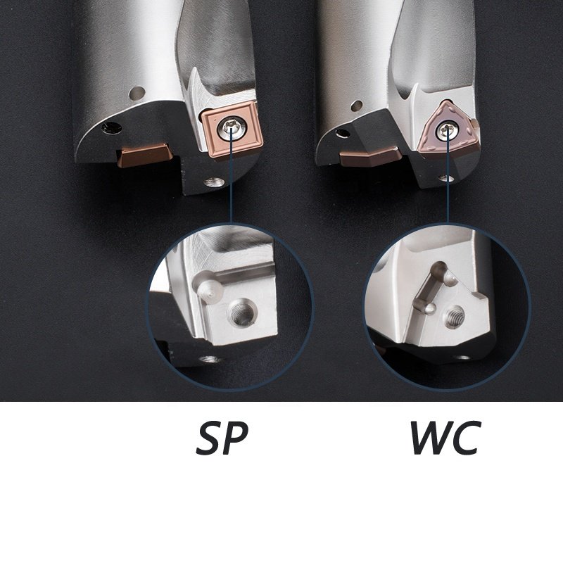 Milling tool U Drill Indexable High Speed 2D/3D/4D/5D Carbide Milling Drill Bit With WCMT WCMX SPMG Inserts
