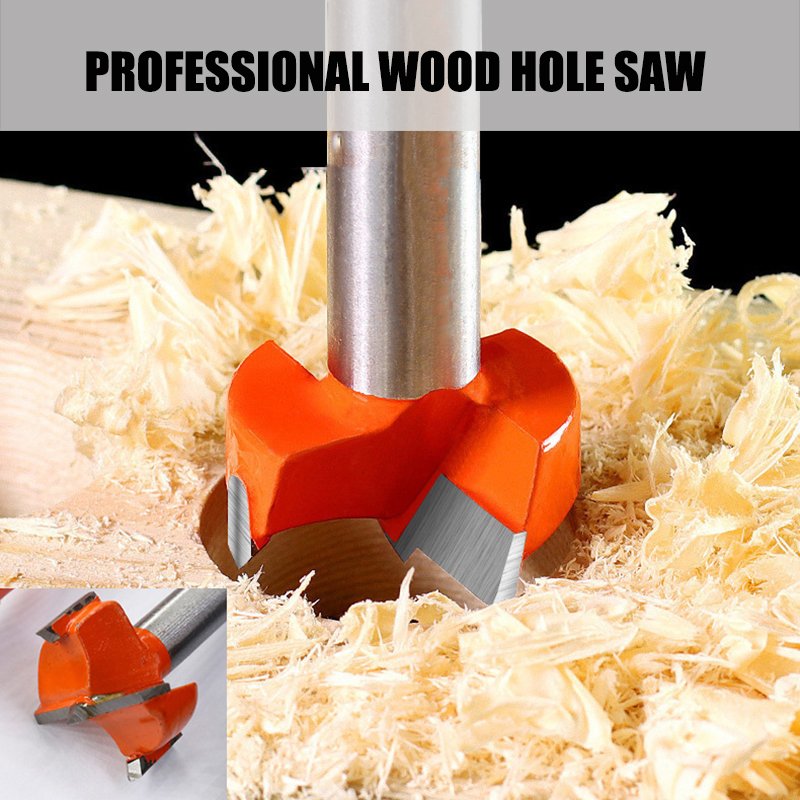 Professional 15-60mm Wood Forstner Drill Bit Hex Shank Hinge Boring Drill Bit For Woodworking Hole Opener