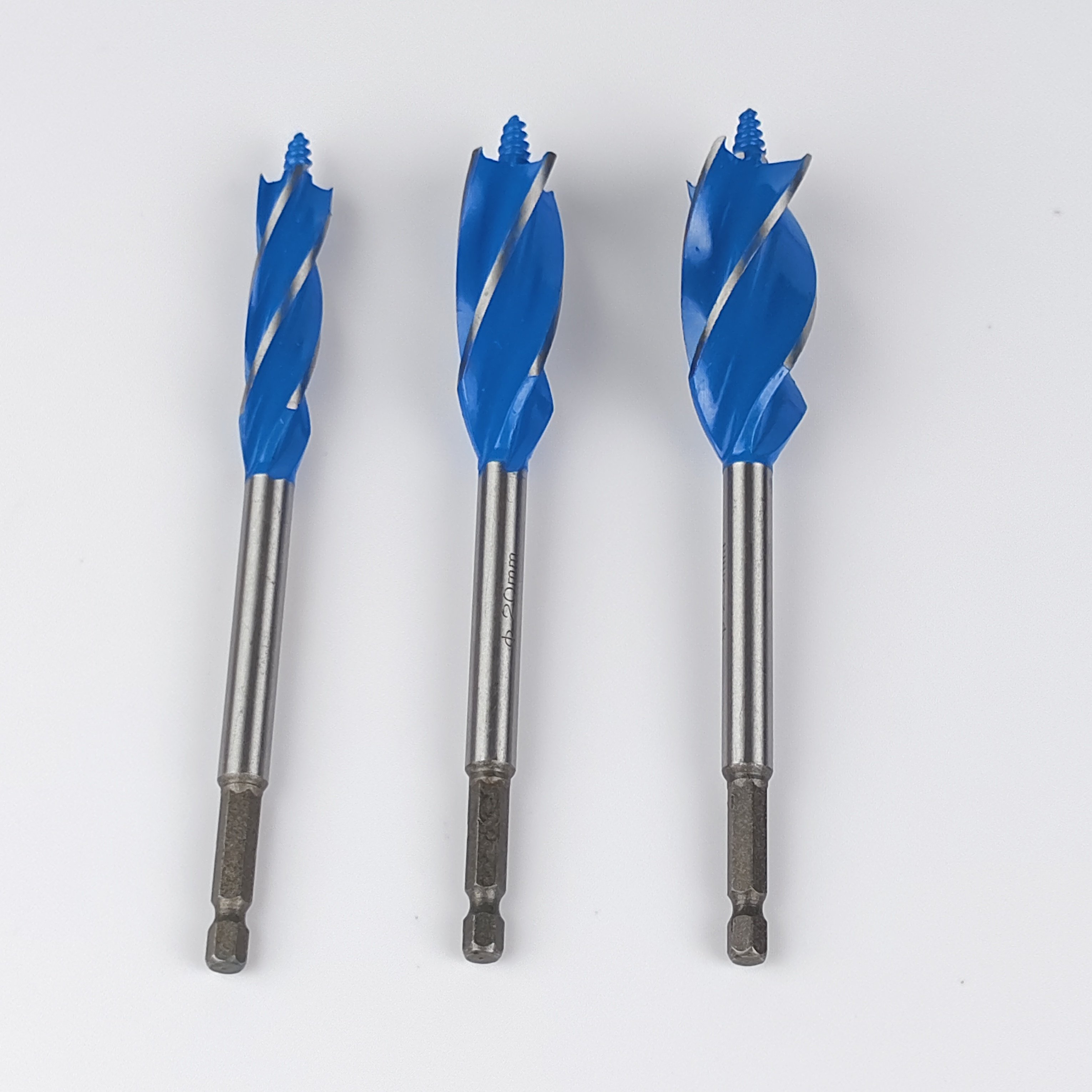 6-40mm Quick Change Fast Boring Core Four Flute Wood Auger Drill Bits for Woodworking suit