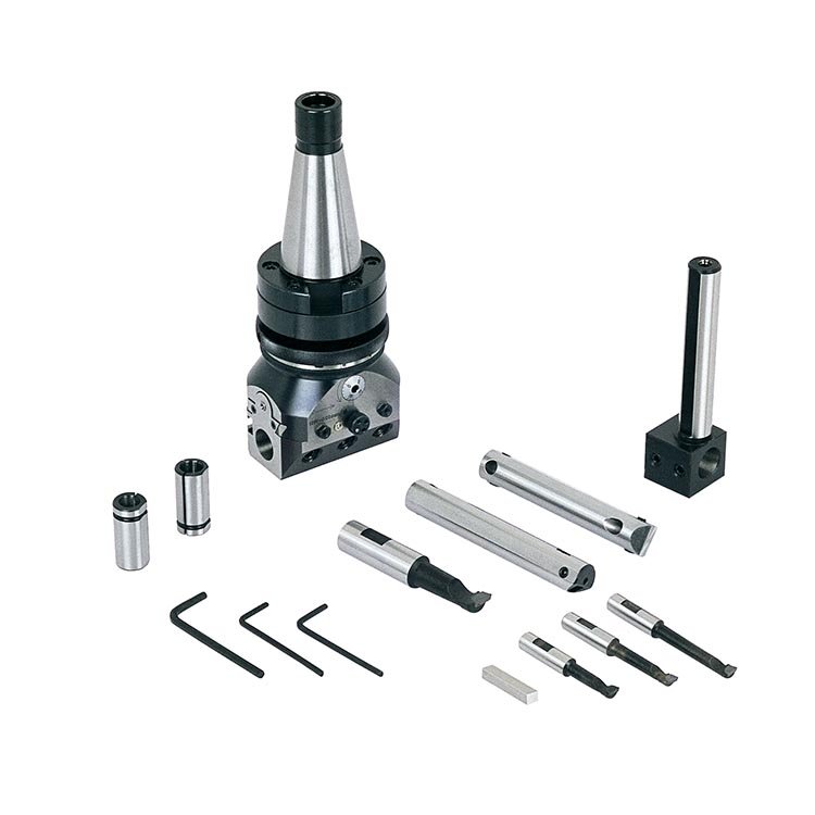 Boring tool Universal boring and face head