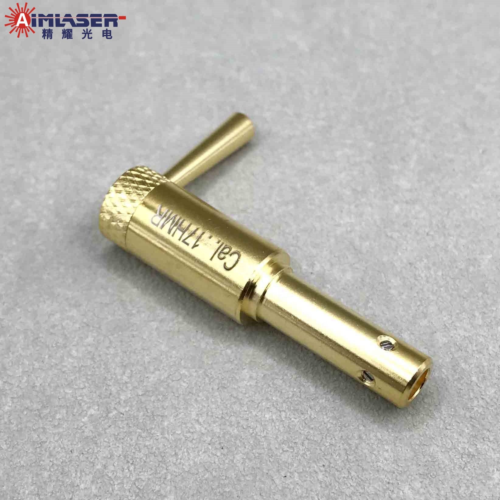 17 HMR Laser Sight Calibrator Gold Plated Brass High Accuracy Gun Sight Scope Alignment Tool