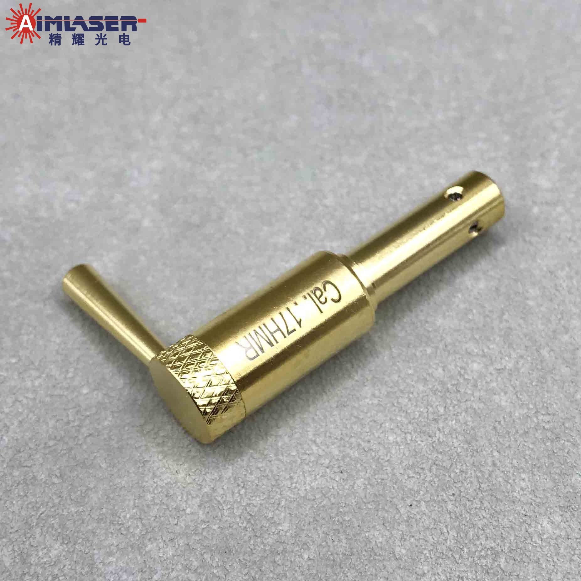 17 HMR Laser Sight Calibrator Gold Plated Brass High Accuracy Gun Sight Scope Alignment Tool