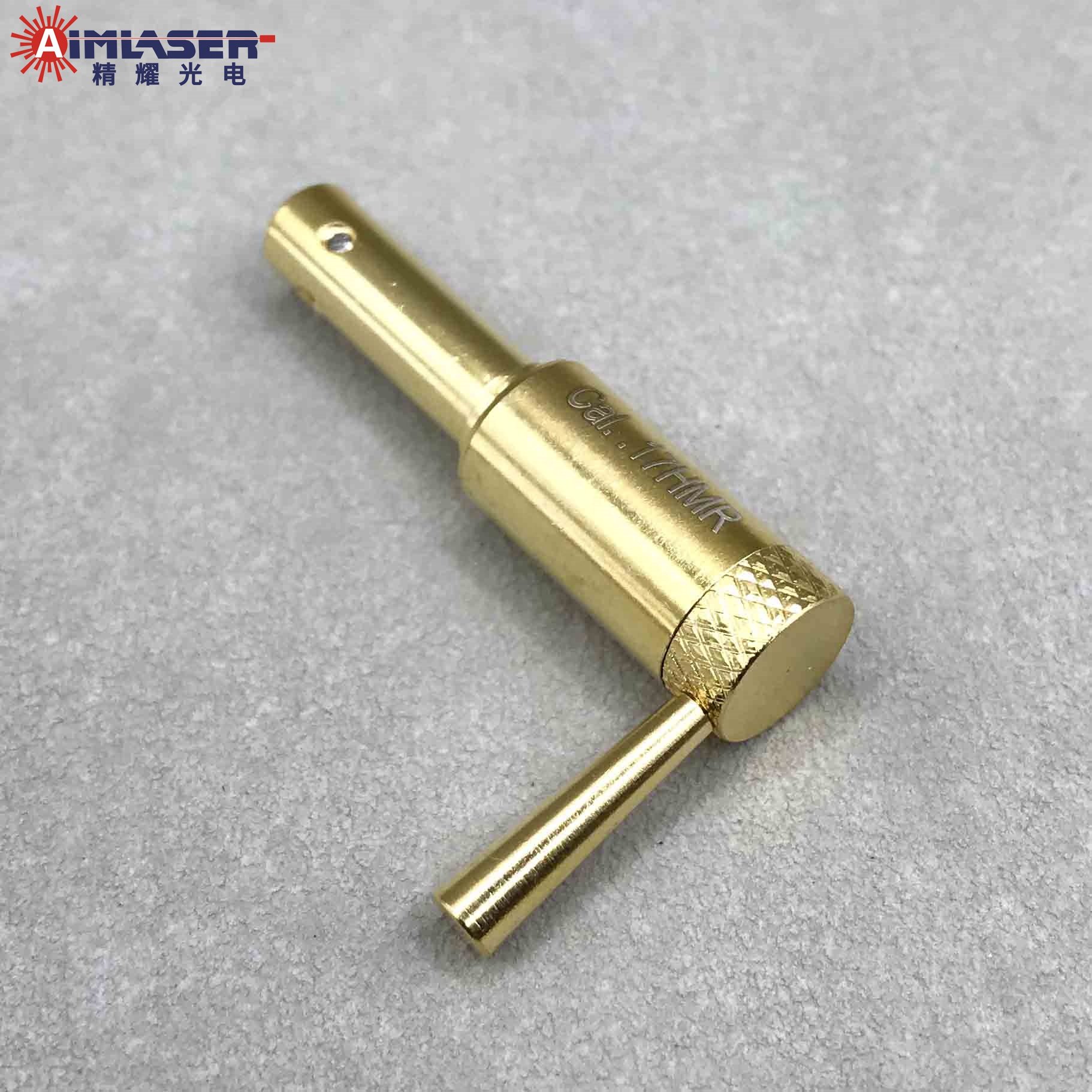 17 HMR Laser Sight Calibrator Gold Plated Brass High Accuracy Gun Sight Scope Alignment Tool