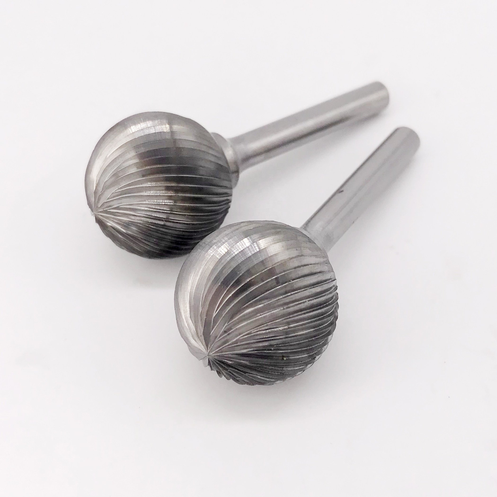 High quality sd-9 D2521 big head ball tungsten carbide grinding bur for contouring bore deburring