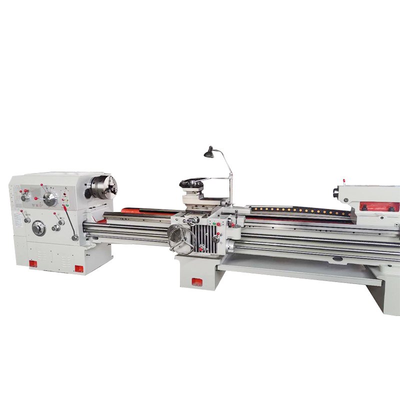 Manual Heavy-Duty CW6180 Horizontal High-Speed Precision Lathe Machine Big Bore for Metal Turning New Condition