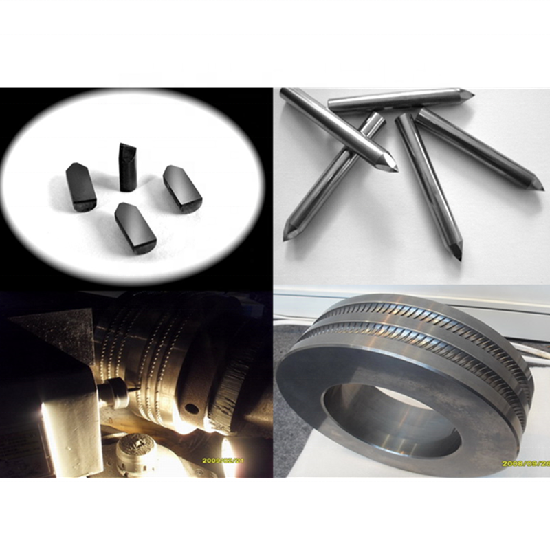 HPHT Diamond PCD tipped boring tool PCD grooving cutter for carbide roll roller