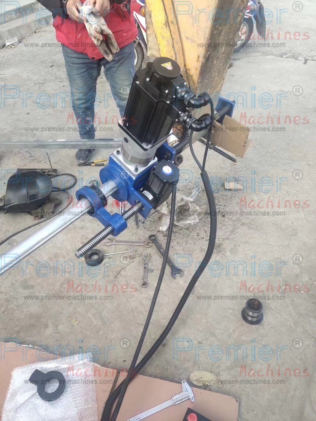 PBW50SG PBW50S Automatic NC 2 In 1 Portable Line Boring machine and Bore Welding Machine boring machines portable