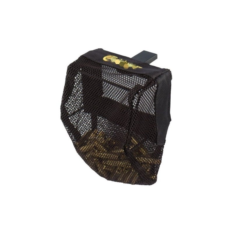 Brass catcher for cartridge collector, heat net and other firearms with mounting guide rail