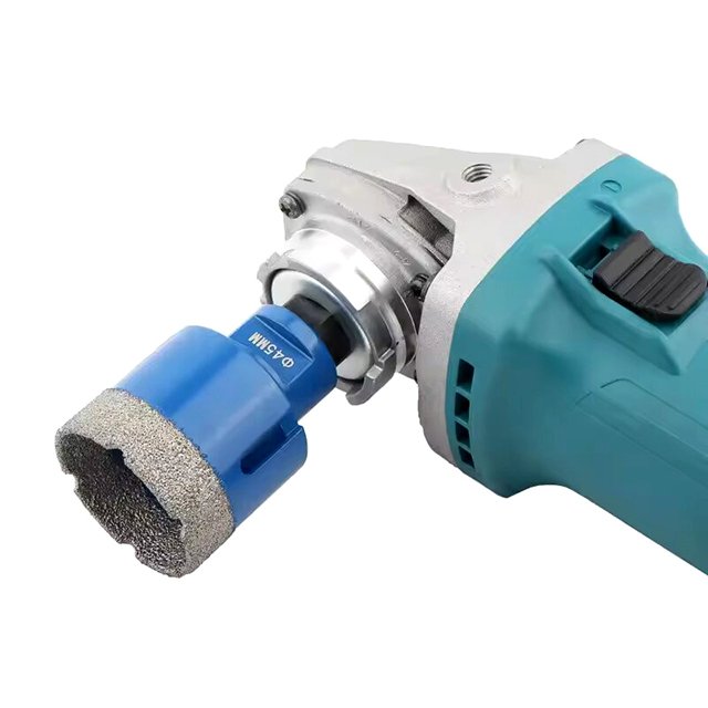 Customizable vacuum drilling hole brazed drilling bits set hole opener tools