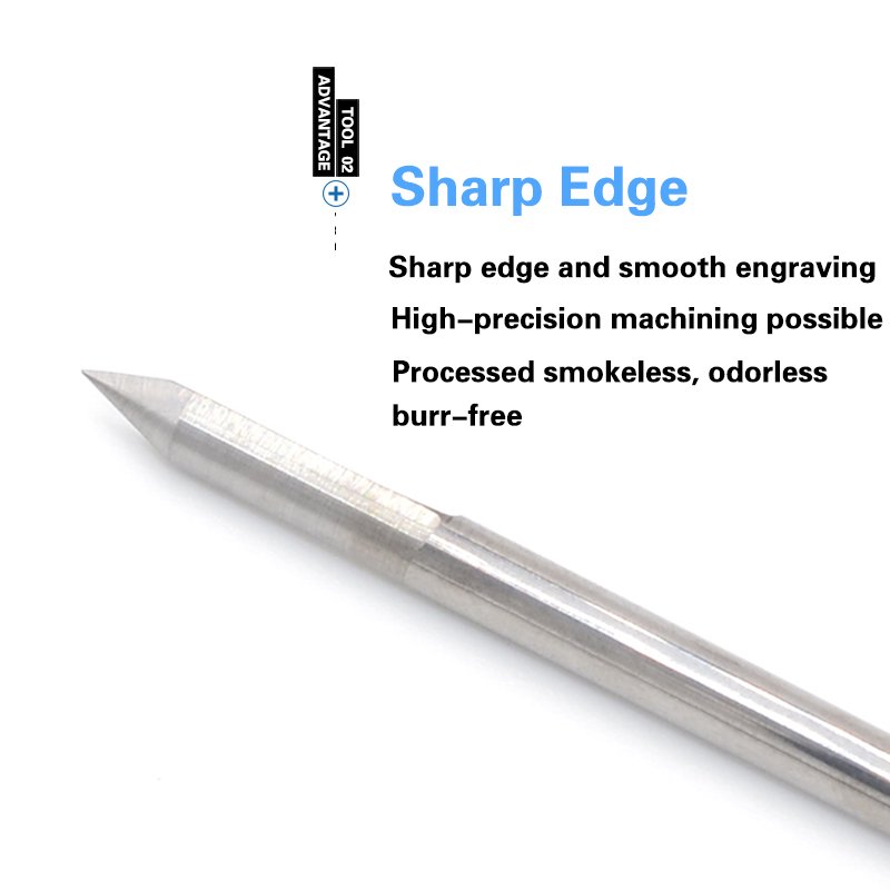 Flat bottom Engraving Bit CNC solid carbide engraving bit,woodworking router bit,PVC,MDF,acrylic,end mill