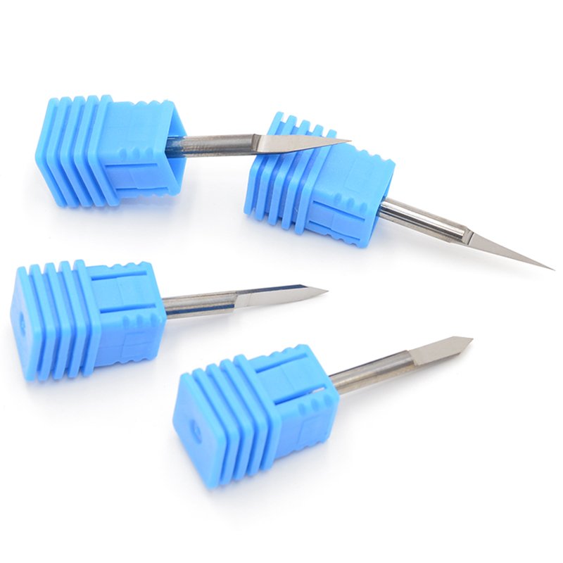 Flat bottom Engraving Bit CNC solid carbide engraving bit,woodworking router bit,PVC,MDF,acrylic,end mill