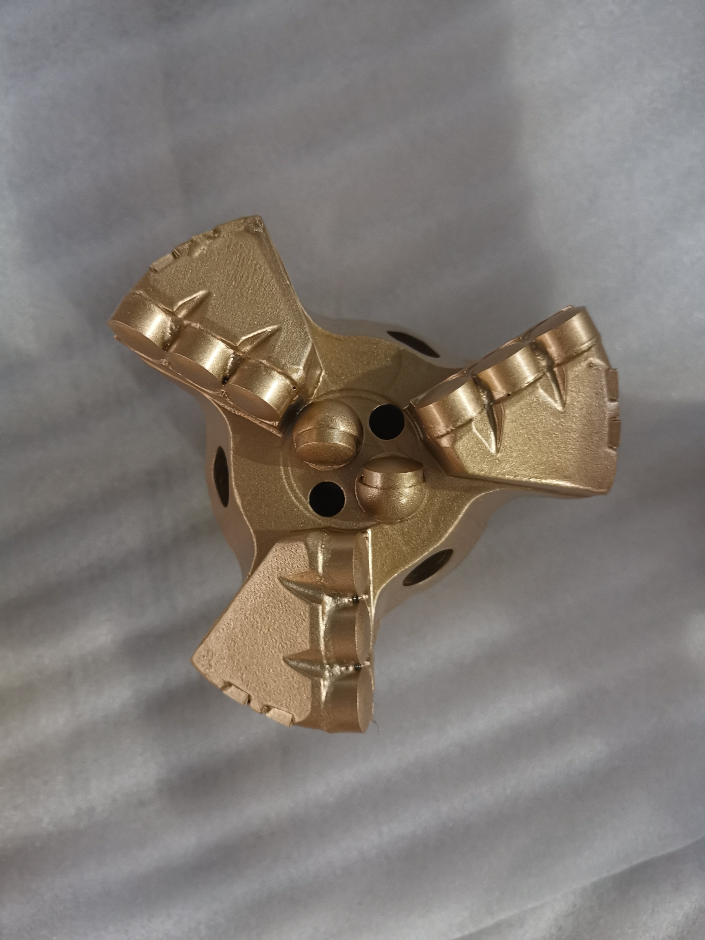 127mm three wings PDC concave drill bit PDC drag bit PDC blade bit for well drilling sumur bor