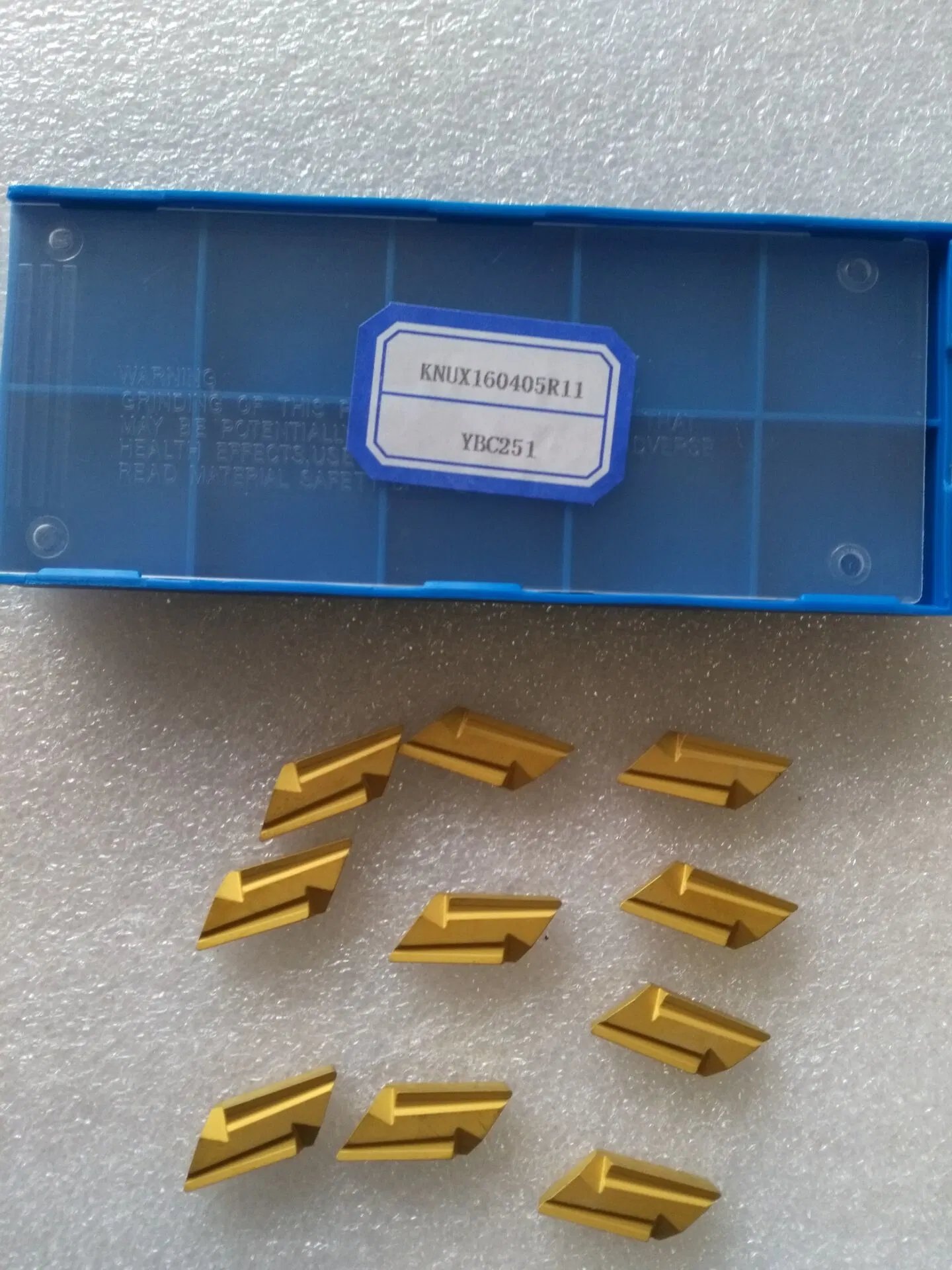 Knux160405r11 Adopts Chemically Coated Hard Alloy Turning Boring Steel Parts With Cnc Inserts That Can Be Rotated Knux160405r11