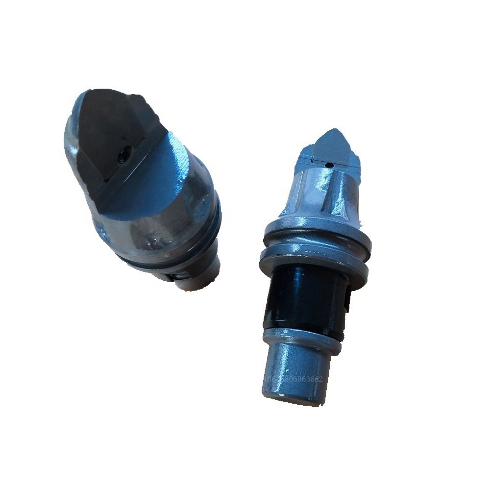 Round Shank tungsten carbide tipped trencher rotary cutter bits Augers Foundation BitsB47K 17MM 19MM 22MM