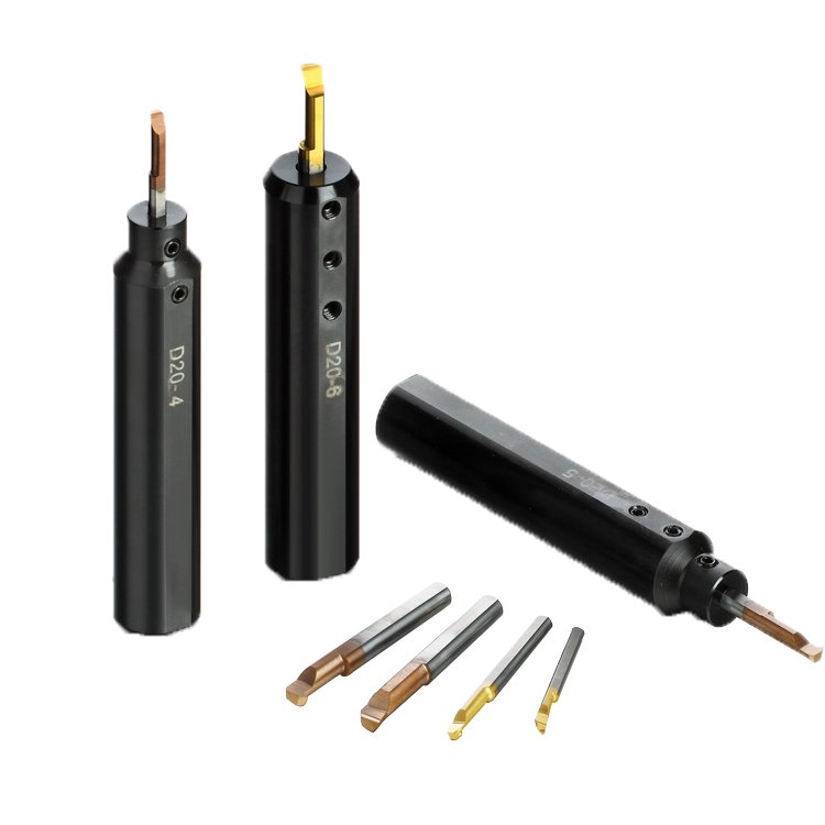 CNC Lathe Carbide Micro Cutting Tools Inserts Of Single Ended For Boring