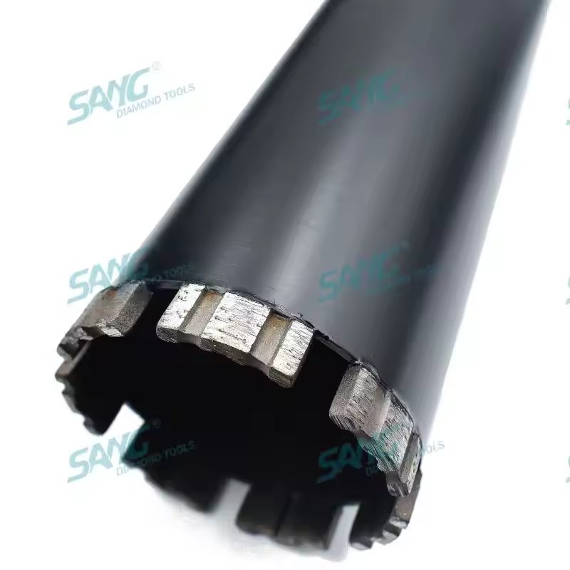 Concrete Reinforced Concrete And Stones Laser Weld Diamond Turbo Segment Of Core Drilling Bit