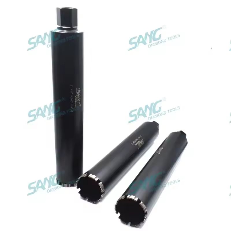 Concrete Reinforced Concrete And Stones Laser Weld Diamond Turbo Segment Of Core Drilling Bit
