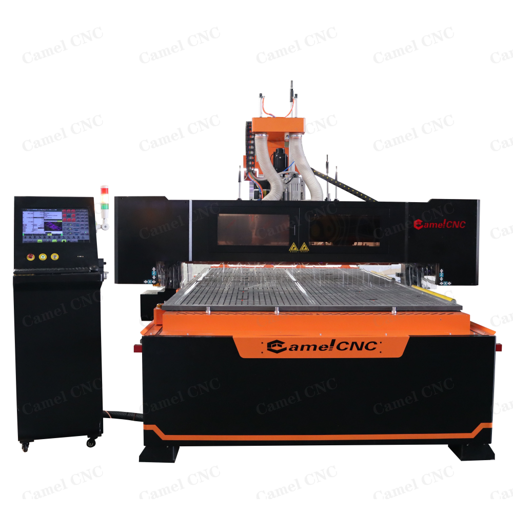 High end CA-2040 Auto tool change 9kw spindle 5+4 boring head ATC CNC Router Machine for panel furniture
