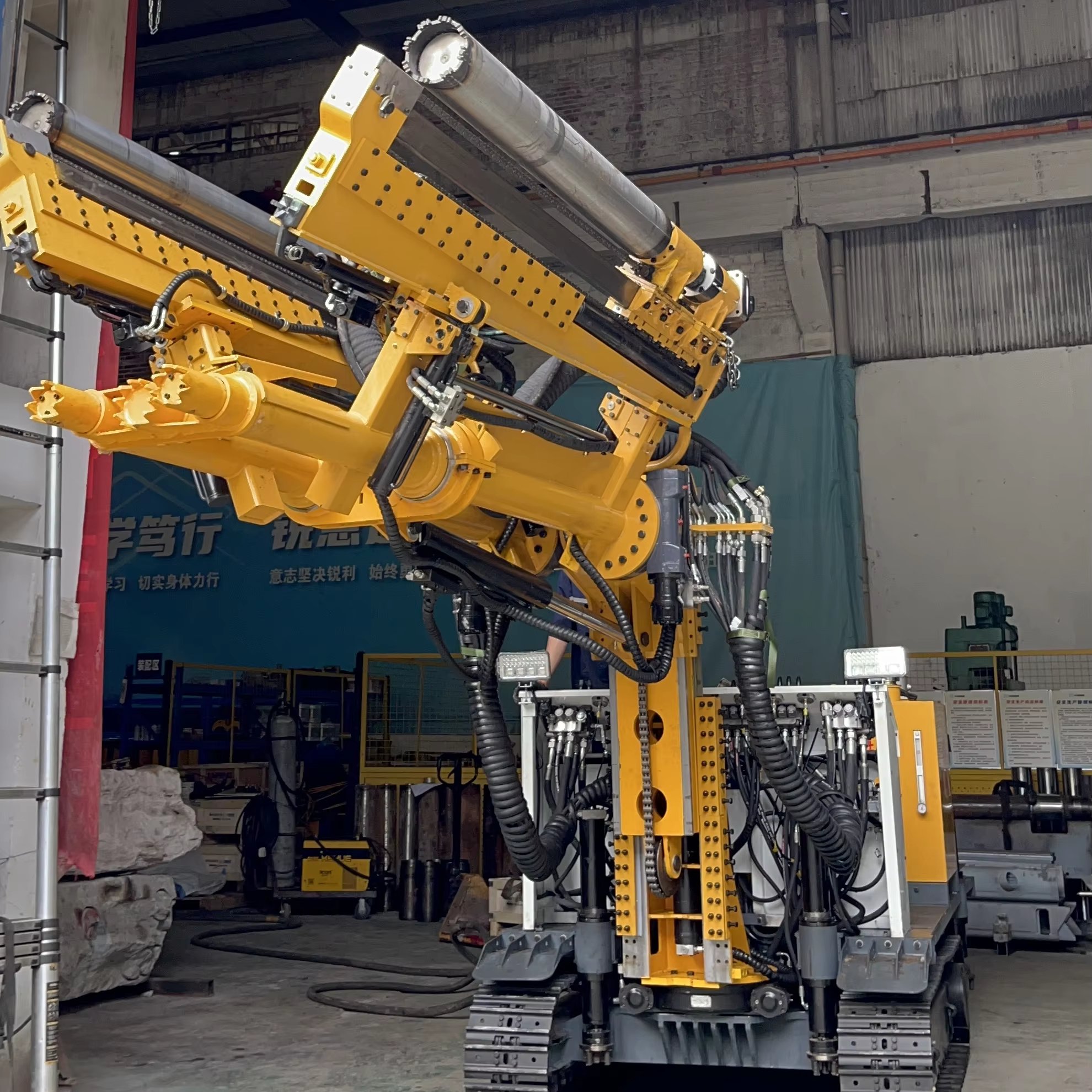 New Type Air Power Core Drilling Rig Non-Blasting Excavation Gear Increases Production Efficiency Underground Mine Roadway