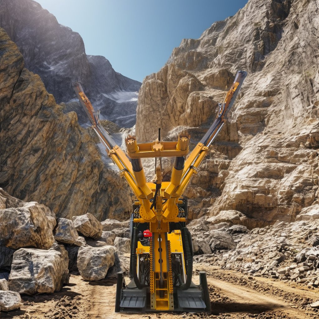 New Type Air Power Core Drilling Rig Non-Blasting Excavation Gear Increases Production Efficiency Underground Mine Roadway